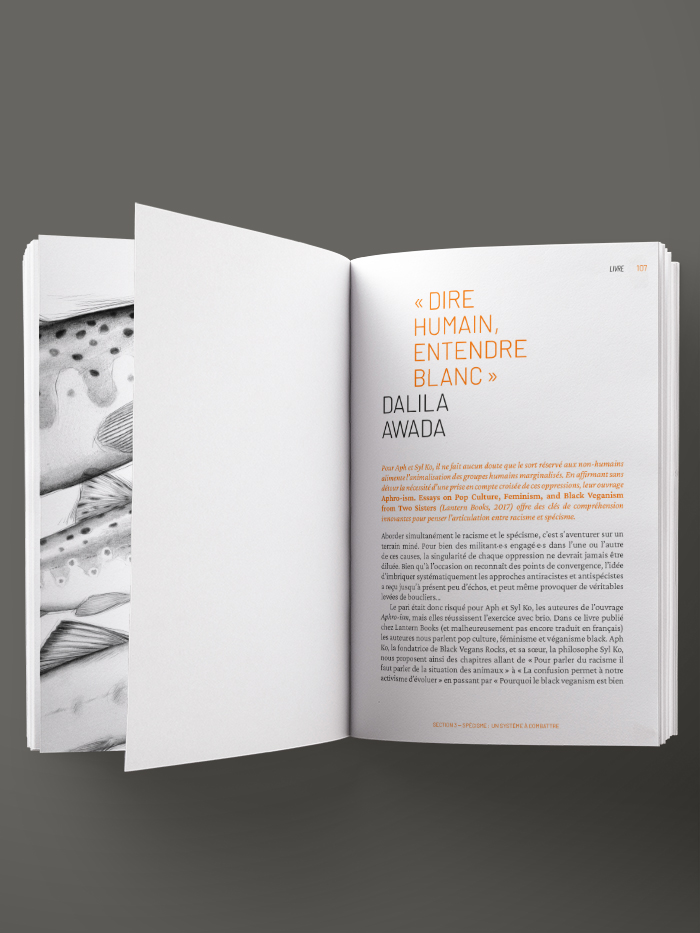 Dalida Awada, Dire humain, entendre blanc