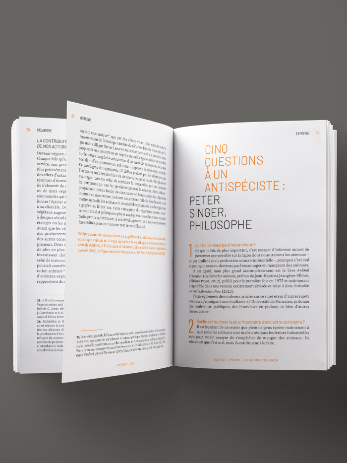 5 questions à un antispéciste : Peter Singer