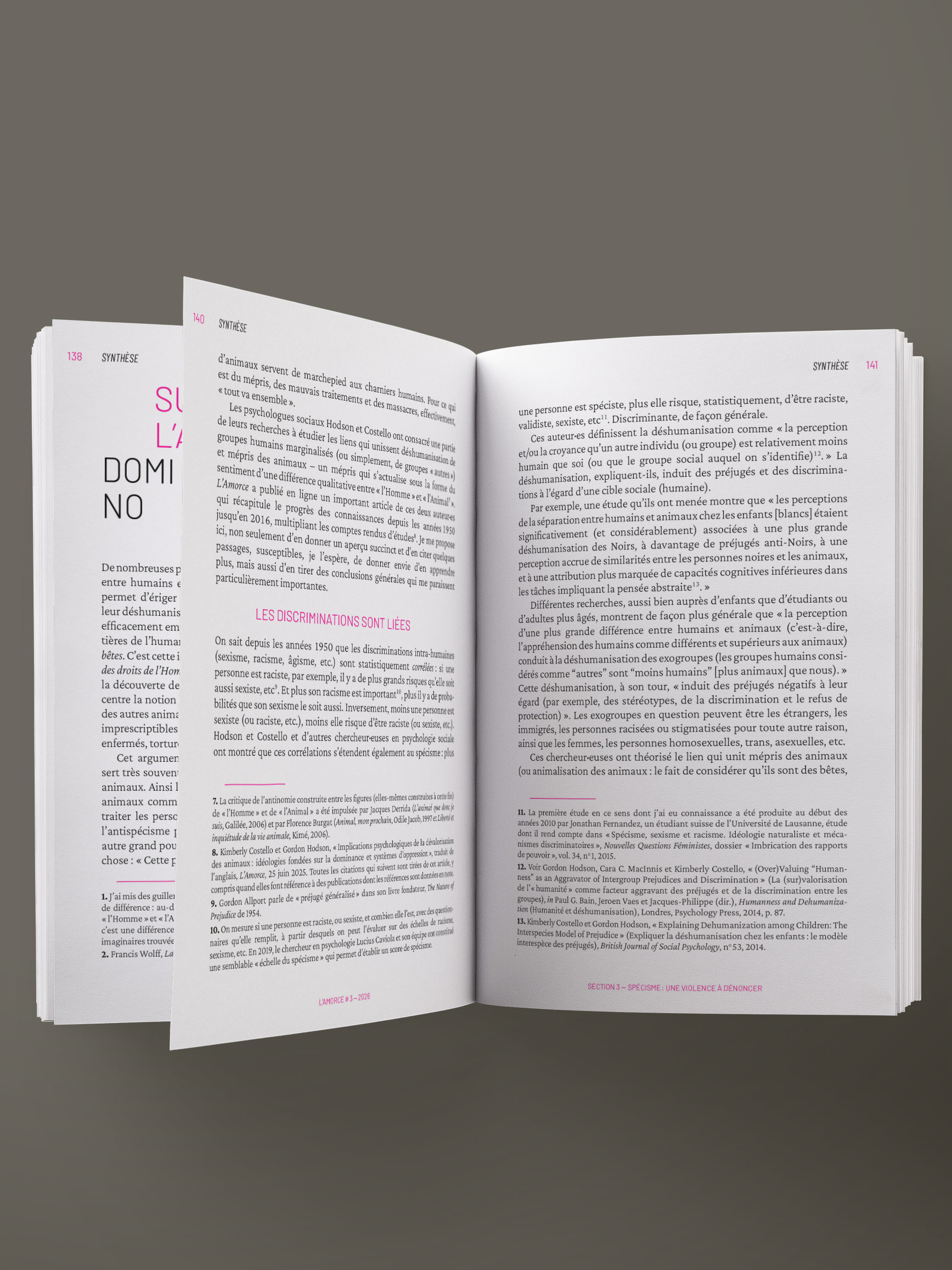 « Sur l’animalisation », par Domi No