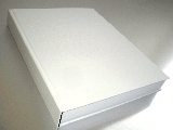 Premire de couverture, 20,2 x 25,9 cm, gaufrage sur couch Arctic Volume Highwhite mat
