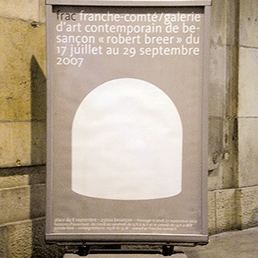 Affiche exposition Robert Breer