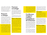 pages 2 et 3 du dossier, dcryptage du discours