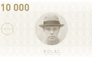 Billet de banque 10 000 auras